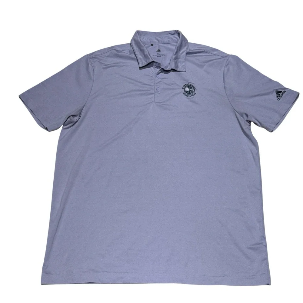 Adidas Men's XL Polo - Pebble Beach Golf Link -‎ Pale Lavender Color